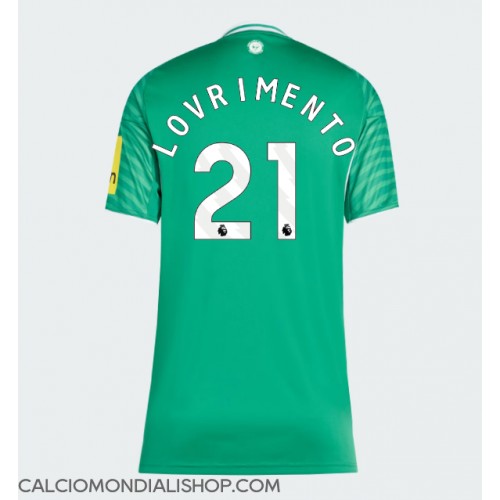 Maglie da calcio Newcastle United Tino Livramento #21 Seconda Maglia Femminile 2025-26 Manica Corta